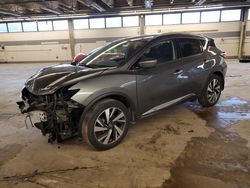 Salvage cars for sale at Wheeling, IL auction: 2018 Nissan Murano S