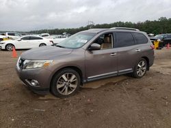 Salvage cars for sale at Greenwell Springs, LA auction: 2014 Nissan Pathfinder S