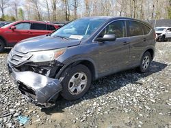 Salvage cars for sale from Copart Waldorf, MD: 2014 Honda CR-V LX