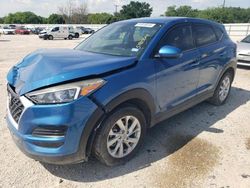 Salvage cars for sale at San Antonio, TX auction: 2020 Hyundai Tucson SE