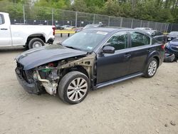 Salvage cars for sale from Copart Waldorf, MD: 2011 Subaru Legacy 2.5I Limited