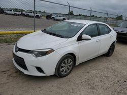 Toyota Corolla salvage cars for sale: 2016 Toyota Corolla L