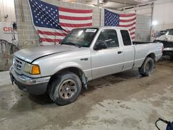 Salvage cars for sale from Copart Columbia, MO: 2002 Ford Ranger Super Cab