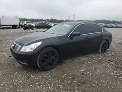 Salvage cars for sale at Memphis, TN auction: 2008 Infiniti G35