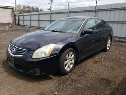 Salvage cars for sale at New Britain, CT auction: 2007 Nissan Maxima SE