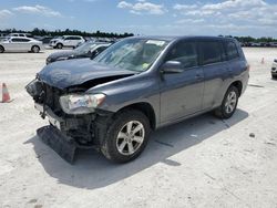Salvage cars for sale at Arcadia, FL auction: 2009 Toyota Highlander