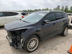 Salvage cars for sale from Copart Houston, TX: 2018 Ford Escape Titanium
