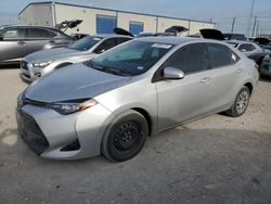 Salvage cars for sale from Copart Haslet, TX: 2018 Toyota Corolla L