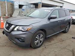 Salvage cars for sale at New Britain, CT auction: 2019 Nissan Pathfinder S