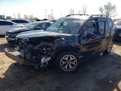 Salvage cars for sale at Elgin, IL auction: 2020 Subaru Forester Premium