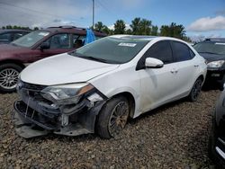 Salvage cars for sale from Copart Portland, OR: 2016 Toyota Corolla L