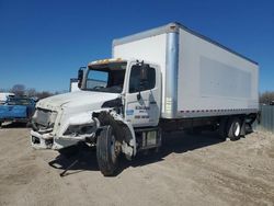 Salvage trucks for sale at Des Moines, IA auction: 2016 Hino 258 268