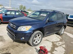 Salvage cars for sale at Pekin, IL auction: 2007 Toyota Rav4 Limited
