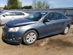Salvage cars for sale from Copart Finksburg, MD: 2012 Chevrolet Cruze LS