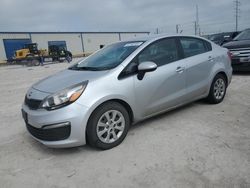 Salvage cars for sale from Copart Haslet, TX: 2016 KIA Rio LX