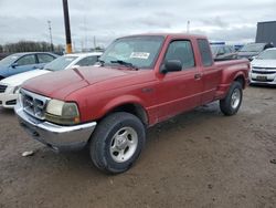 Salvage cars for sale at Woodhaven, MI auction: 1999 Ford Ranger Super Cab