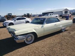 Salvage cars for sale at Brighton, CO auction: 1965 Cadillac Deville CO