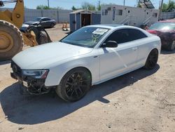 Salvage cars for sale at Oklahoma City, OK auction: 2014 Audi S5 Premium Plus