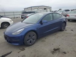 Salvage cars for sale at Assonet, MA auction: 2023 Tesla Model 3
