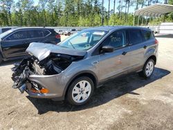 Salvage cars for sale at Harleyville, SC auction: 2014 Ford Escape S