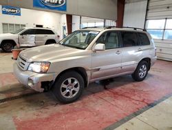 Salvage cars for sale at Angola, NY auction: 2004 Toyota Highlander