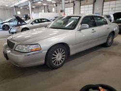 Salvage cars for sale from Copart Blaine, MN: 2003 Lincoln Town Car Signature