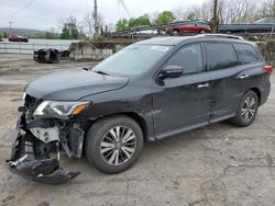 Salvage cars for sale at Marlboro, NY auction: 2017 Nissan Pathfinder S