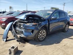 Salvage cars for sale at Chicago Heights, IL auction: 2020 Ford Escape Titanium