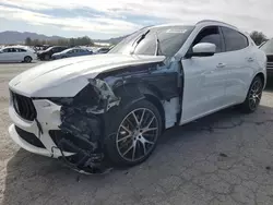 Salvage cars for sale at Las Vegas, NV auction: 2019 Maserati Levante GTS