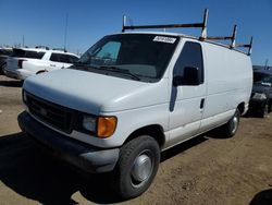 Salvage cars for sale from Copart Brighton, CO: 2004 Ford Econoline E250 Van