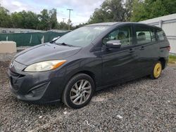 Salvage cars for sale from Copart Riverview, FL: 2015 Mazda 5 Sport