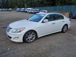 Salvage cars for sale at Graham, WA auction: 2012 Hyundai Genesis 3.8L