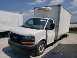 Salvage trucks for sale at Homestead, FL auction: 2022 GMC Savana Cutaway G3500