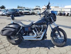 Salvage cars for sale from Copart Martinez, CA: 2015 Harley-Davidson Fxdb Dyna Street BOB