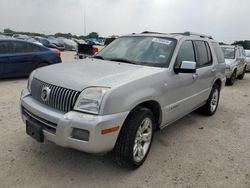 Salvage cars for sale from Copart San Antonio, TX: 2010 Mercury Mountaineer Premier
