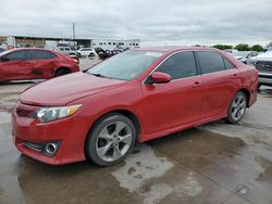 Salvage cars for sale from Copart Grand Prairie, TX: 2012 Toyota Camry Base