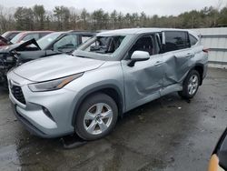 Toyota salvage cars for sale: 2022 Toyota Highlander L