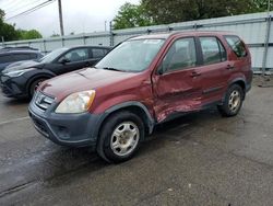Salvage cars for sale at Moraine, OH auction: 2006 Honda CR-V LX
