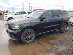 Salvage cars for sale at Elgin, IL auction: 2017 Dodge Durango R/T