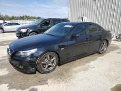 Salvage cars for sale at Franklin, WI auction: 2008 BMW 535 I