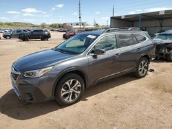 Salvage cars for sale from Copart Colorado Springs, CO: 2021 Subaru Outback Limited