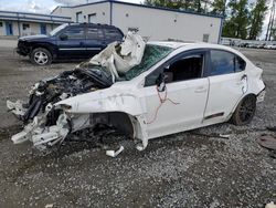 Salvage cars for sale from Copart Arlington, WA: 2015 Subaru WRX Premium