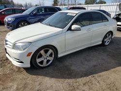 Mercedes-Benz c 300 4matic salvage cars for sale: 2011 Mercedes-Benz C 300 4matic