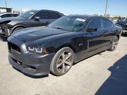 Salvage cars for sale at Grand Prairie, TX auction: 2014 Dodge Charger SXT