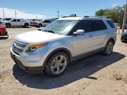 Salvage cars for sale from Copart Oklahoma City, OK: 2013 Ford Explorer Limited