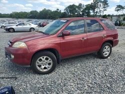 Acura MDX Touring salvage cars for sale: 2002 Acura MDX Touring
