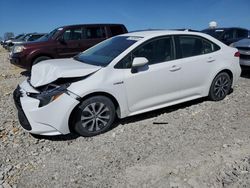 Salvage cars for sale from Copart Columbia, MO: 2021 Toyota Corolla LE