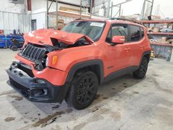 Salvage cars for sale at Florence, MS auction: 2017 Jeep Renegade Latitude