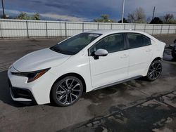 Toyota Corolla se salvage cars for sale: 2020 Toyota Corolla SE