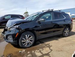 Salvage cars for sale from Copart Woodhaven, MI: 2022 Chevrolet Equinox LT